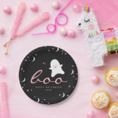Cute Ghosts Boo Halloween Papieren Bordje (Feest)