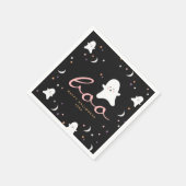 Cute Ghosts Boo Halloween Servet (Hoek)