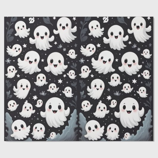 CUTE GHOSTS CADEAUPAPIER (Vlak)