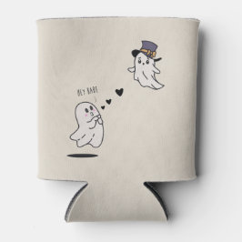 Cute ghosts couple talking blikjeskoeler