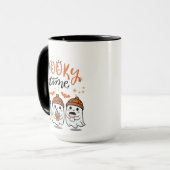 Cute Ghosts  Halloween Spooky Time Mok (Voorkant links)