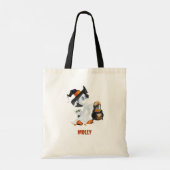 Cute Ghosts Halloween Tote Bag (Achterkant)