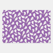 Cute Ghosts Halloween Wrapping Paper (Voorkant 3)