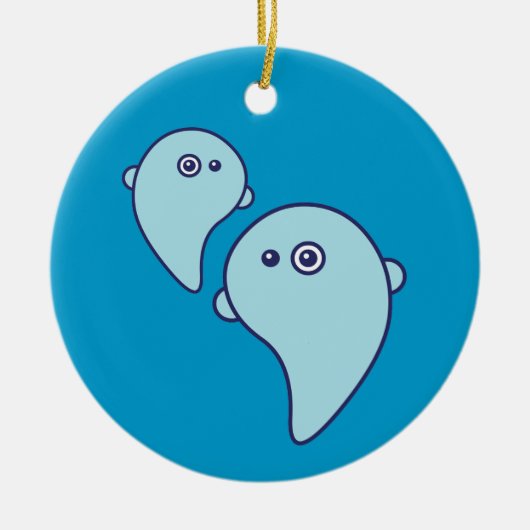 Cute Ghosts Keramisch Ornament (Voorkant)