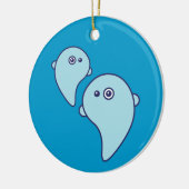 Cute Ghosts Keramisch Ornament (Links)
