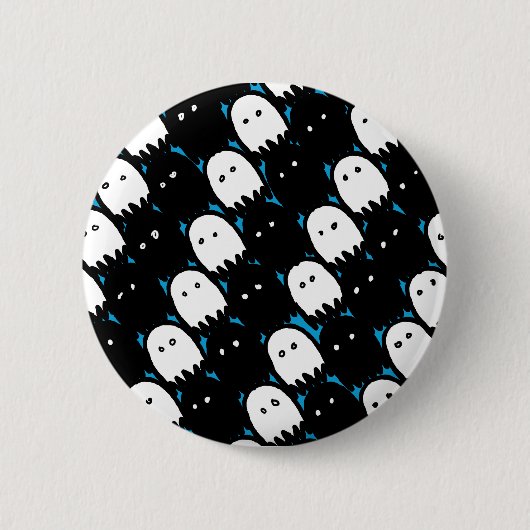 Cute Ghosts Ronde Button 5,7 Cm (Voorkant)