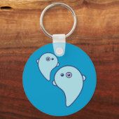 Cute Ghosts Sleutelhanger (Voorkant)