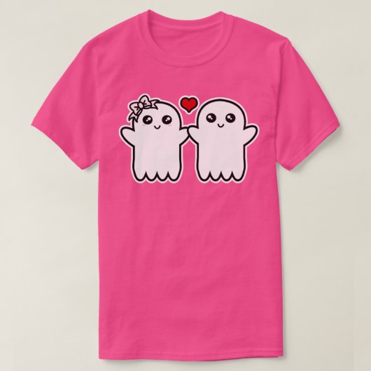 Cute Ghosts T-shirt (Design voorkant)