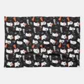 Cute Ghosts Theedoek (Horizontaal)