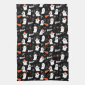 Cute Ghosts Theedoek (Verticaal)