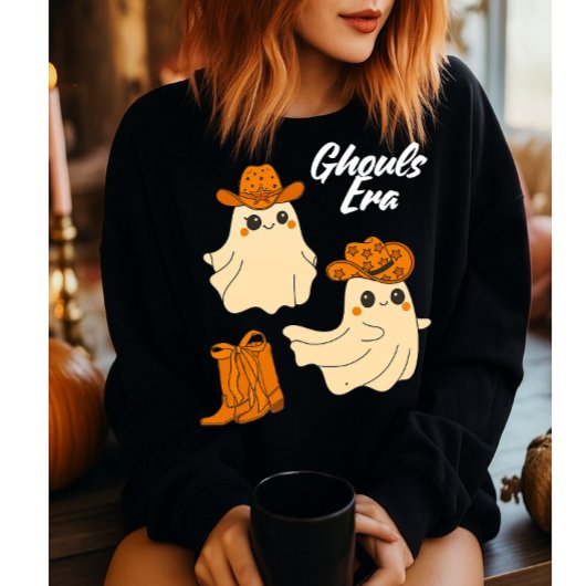 Cute "Ghouls Era " sweatshirt , Halloween era 