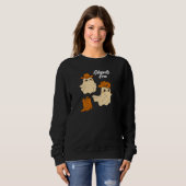 Cute "Ghouls Era " sweatshirt , Halloween era  (Voorkant volledig)