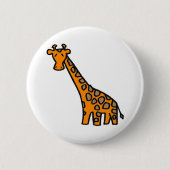 Cute Giaffe Button (Voorkant)