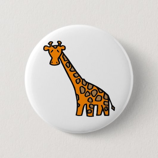 Cute Giaffe Button (Voorkant)