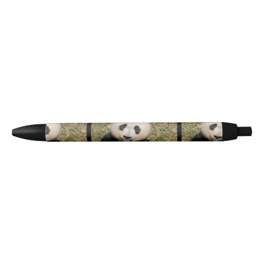 Cute Giant Panda Beer Zwarte Inkt Pen (Voorkant)