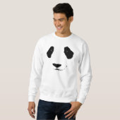 Cute Giant Panda Cartoon Graphic Design Adults Kin Trui (Voorkant volledig)