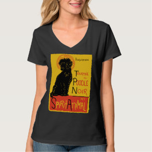 Cute Giant Standard Poodle Dog Art Franse poel G T-shirt