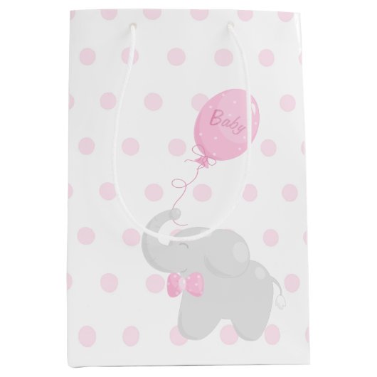 Cute Gift Bag Baby shower Medium Cadeauzakje (Voorkant)