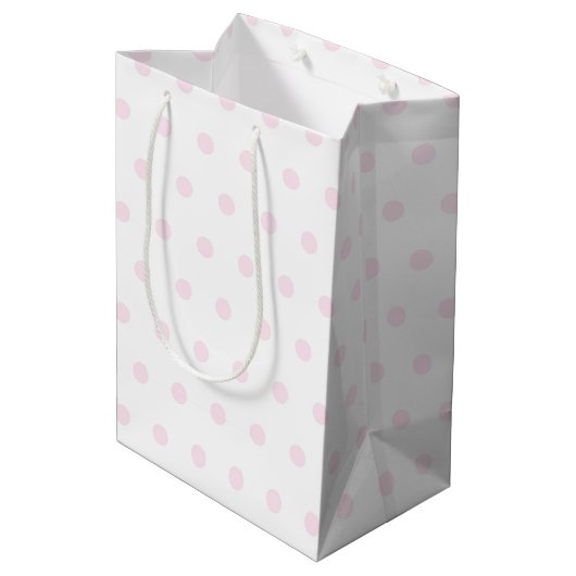 Cute Gift Bag Baby shower Medium Cadeauzakje (Achterkant Gekanteld)