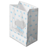 Cute Gift Bag Baby shower Medium Cadeauzakje (Voorkant Gekanteld)