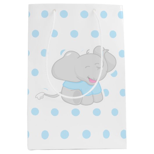 Cute Gift Bag Baby shower Medium Cadeauzakje (Voorkant)