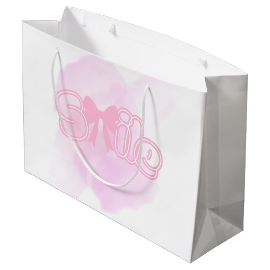 Cute gift bag groot cadeauzakje (Achterkant Gekanteld)