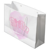 Cute gift bag groot cadeauzakje (Voorkant Gekanteld)