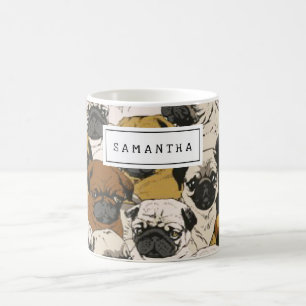 Cute Gift for Hondenliefhebber Dog mam/pap geperso Koffiemok