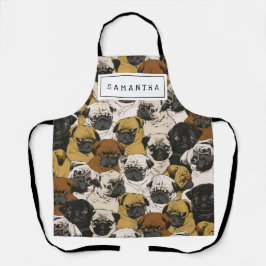 Cute Gift for Hondenliefhebber Dog mam/pap geperso Schort