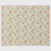 Cute Gift for Kids, Babies & Baby Showers Cadeaupapier (Vlak)