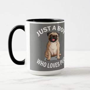 Cute Giften voor Hondenliefhebbers met Pug Mok