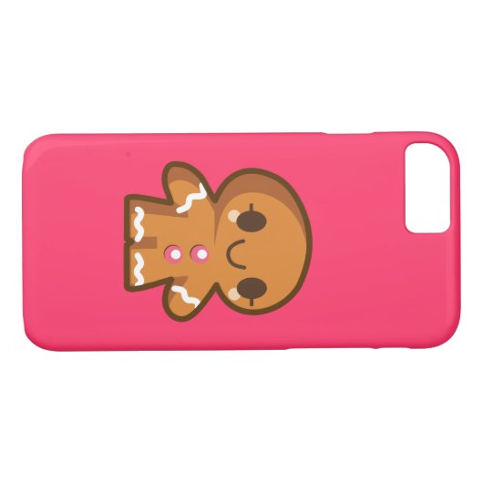Cute Gingberbrood Man Case-Mate iPhone Case (Achterkant (Horizontaal))