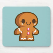 Cute Gingberbrood Man Muismat (Voorkant)