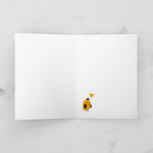 Cute Ginger Cat - Kinderen Birthday Kaart (Binnen)