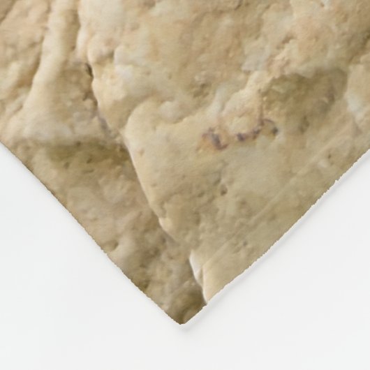 Cute Ginger Cat Kitten in Flowery Garden - Comfy Fleece Deken (Hoek)