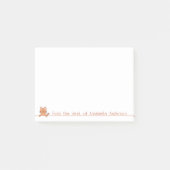 Cute Ginger Cat Personalize Notes (Voorkant)