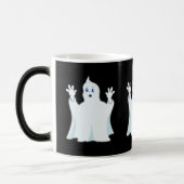 Cute Ginger Ghost Magische Mok (Links)