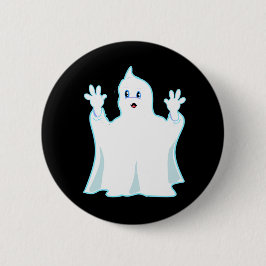 Cute Ginger Ghost Ronde Button 5,7 Cm
