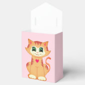 Cute Ginger Tabby Kitty Cat Hartelijk dank Bedankdoosjes (Geopend)