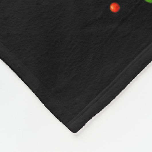 Cute Gingerbread Christmas Tree Holiday Funny Xmas Fleece Deken (Hoek)