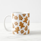 Cute Gingerbread Cookies Christmas Mug Koffiemok (Links)