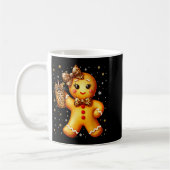 Cute Gingerbread Leopard Coquette Christmas Xmas G Koffiemok (Links)