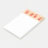 Cute Gingerbreads Post-it® Notes (Schuin)