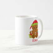 Cute GingerBrooBoy Persoonlijke kerstMok Koffiemok (Voorkant rechts)