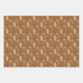 Cute Gingerbrood Baking Pattern Inpakpapier Vel (Voorkant 2)