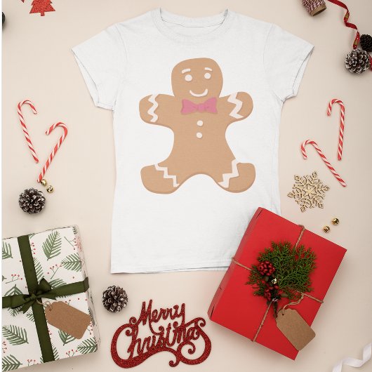 Cute Gingerbrood Cookie T-shirt