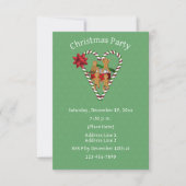 Cute Gingerbrood Cookies kerstfeestdag Kaart (Voorkant)