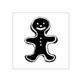 Cute gingerbrood koekje rubberstempel (Afrduk)