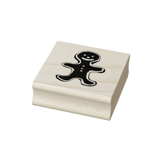 Cute gingerbrood koekje rubberstempel (Stempel)
