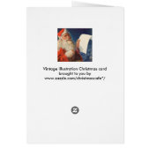 Cute Gingerbrood Man Bbladerhorn, kerstSnoep (Achterkant)